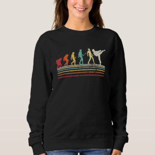 Sweatshirt Joueur de karaté Evolution Taekwondo