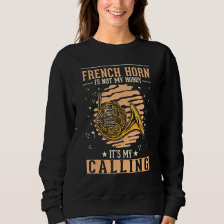 Sweatshirt Joueur de la Corne de la Corne de la Corne de la F