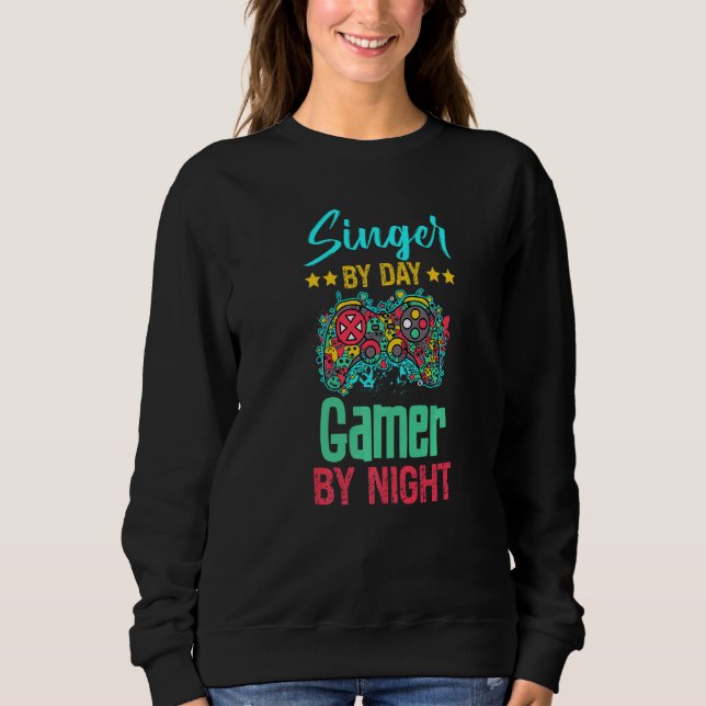 Sweatshirt Joueur de Singer (Devant)