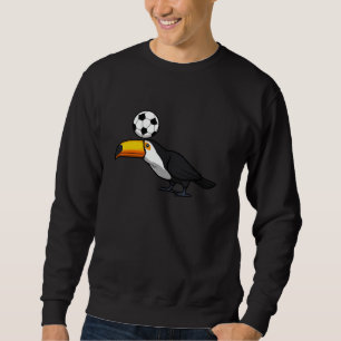 Sweatshirt Joueur de soccer Cute Toucan Exotic Bird Jungle