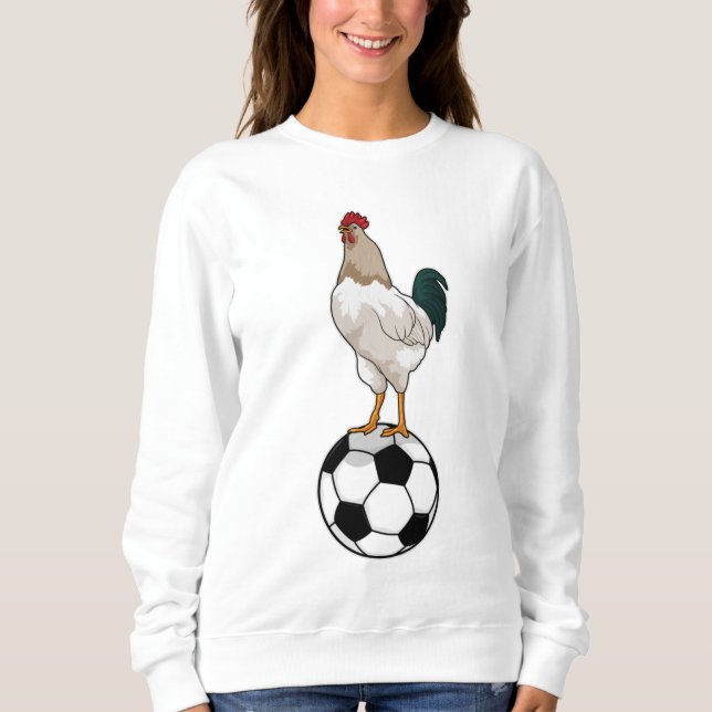 Sweatshirt Joueur de soccer Rooster Soccer (Devant)