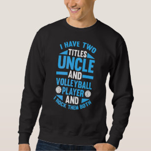 Sweatshirt Joueur de volley-ball masculin