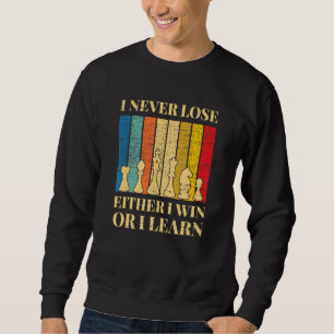 Sweatshirt Joueur d'échecs vintage Échecs pour hommes femmes