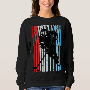 Sweatshirt Joueur masculin de hockey sur glace 32e anniversai