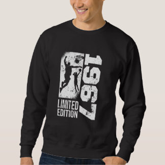 Sweatshirt Joueurs de basket-ball Vintage né en 1967 Annivers