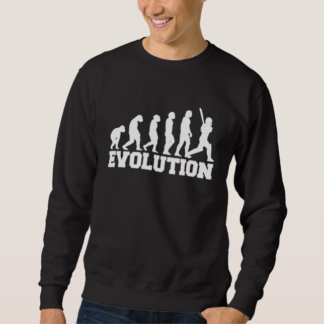 Sweatshirt Joueurs de cricket garçons sport criquets (Devant)