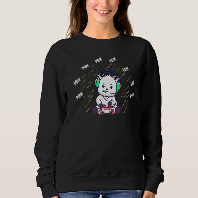 Sweatshirt Joueurs de jongleur de jonction Pew (Devant)