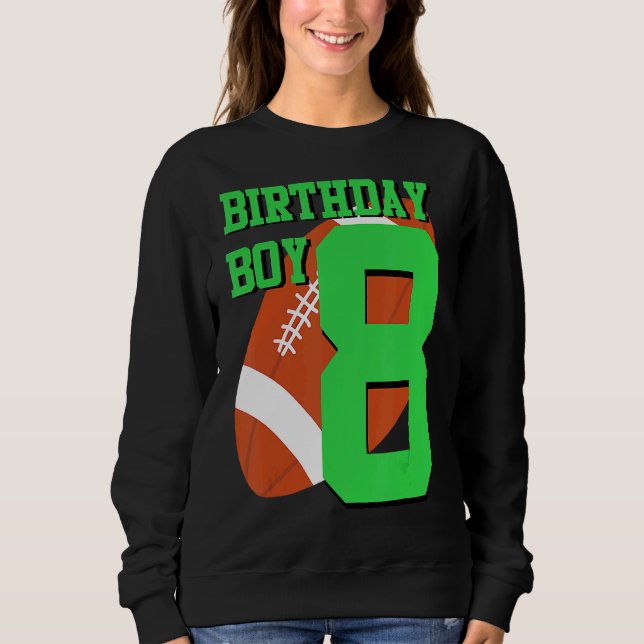 Sweatshirt Joueurs de terrain de 8 ans (Devant)