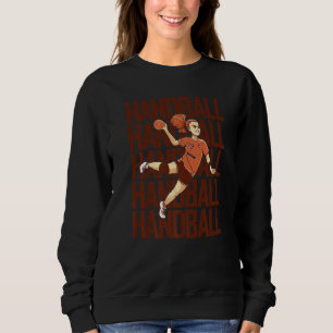 Sweatshirt Joueuse de handball Handball Équipement Handball F