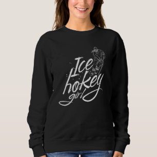 Sweatshirt Joueuse de hockey sur glace entraîneur équipe Hobb