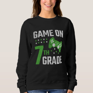 Sweatshirt Jouez 7e année Joueur de retour à l'école