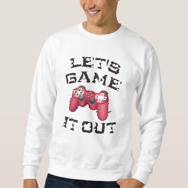 Sweatshirt Jouons-le (Devant)