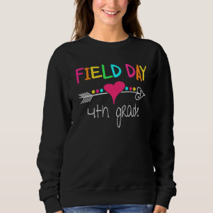 Sweatshirt Jour de campagne de 4e année Escadron Jour de Dern