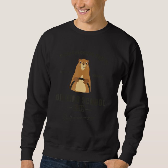 Sweatshirt Jour de la marmotte Punxsutawney Phil Conduite 1 (Devant)