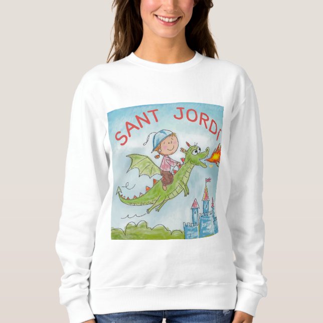 Sweatshirt jour de la Saint-Georges  (Devant)