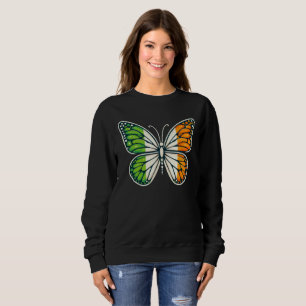 Sweatshirt Jour de la Saint-Patrick papillon irlandais
