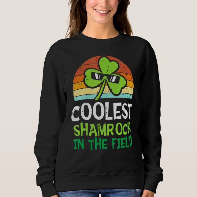 Sweatshirt Jour de la Saint Patrick Toddler Boys Saint Paddys (Devant)