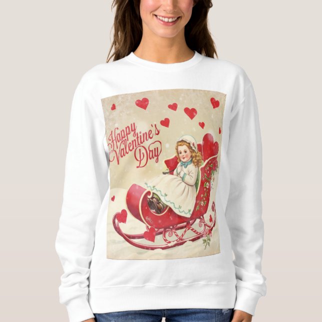 Sweatshirt Jour de la Saint Valentin (Devant)