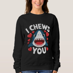 Sweatshirt Jour de la Saint-Valentin Cœur Léopard Mignon 