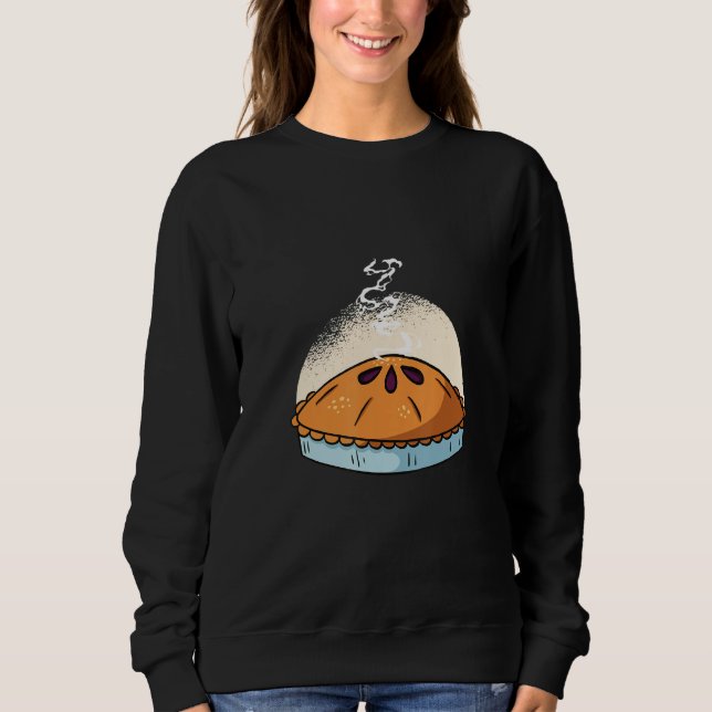 Sweatshirt Jour de la tarte aux pommes (Devant)