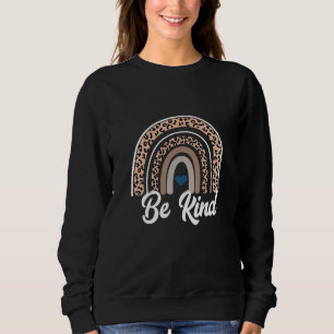 Sweatshirt JOUR DE L'UNITÉ Orange anti-intimidation Leopard R