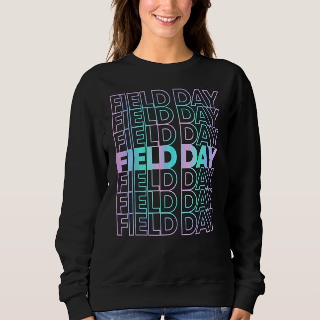 Sweatshirt Jour de terrain de l'école pour enfants (Devant)