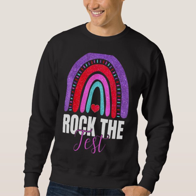 Sweatshirt Jour de test Jour de test Enseignants Jour de test (Devant)