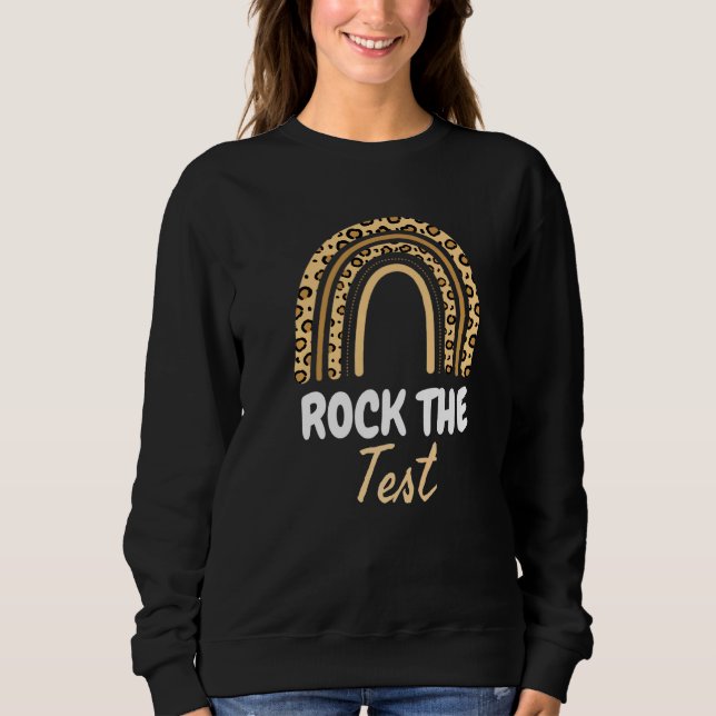 Sweatshirt Jour de test Jour de test Enseignants Jour de test (Devant)