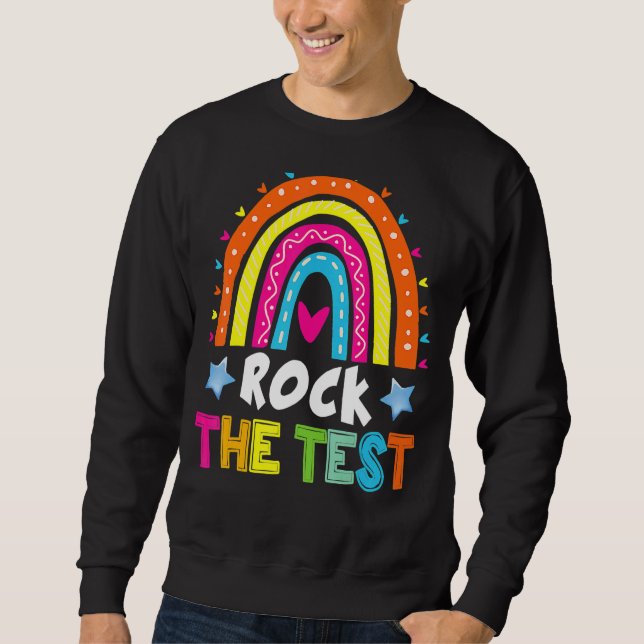 Sweatshirt Jour de test Jour de test Enseignants Jour de test (Devant)