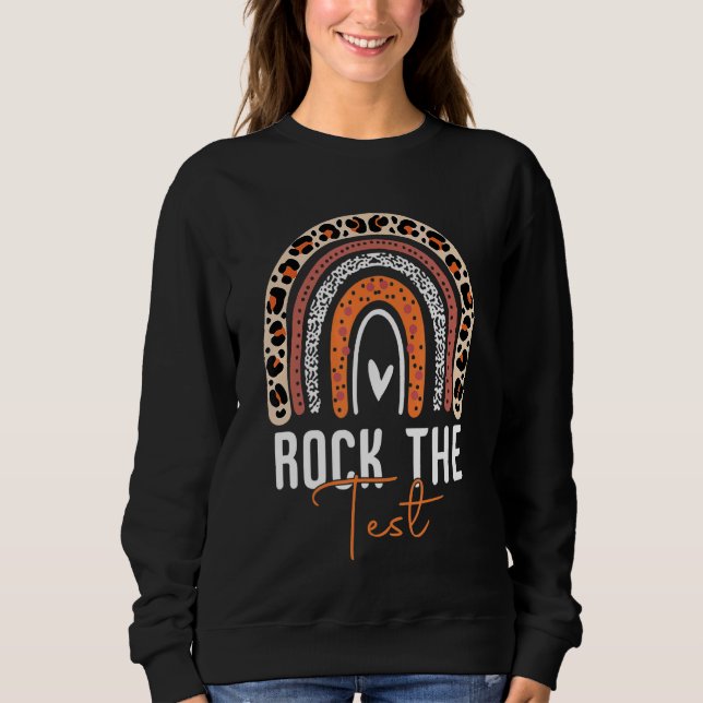 Sweatshirt Jour de test Jour de test Enseignants Jour de test (Devant)