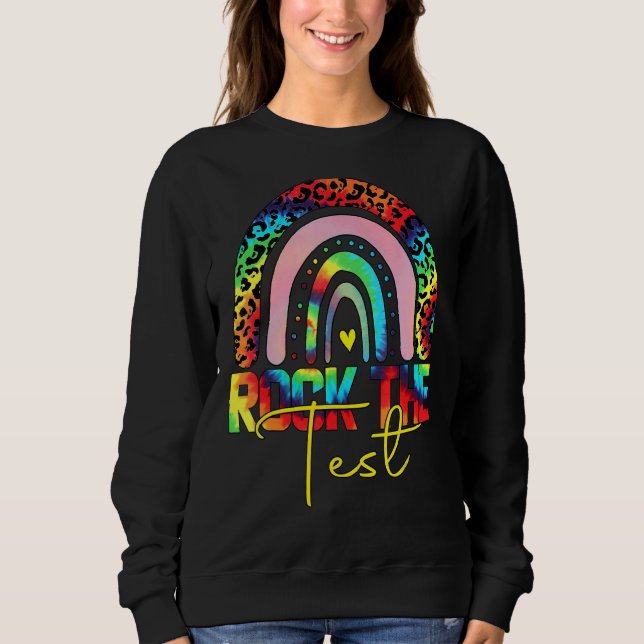 Sweatshirt Jour de test Jour de test Enseignants Jour de test (Devant)