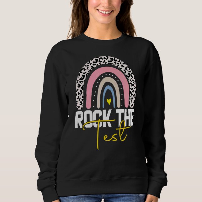 Sweatshirt Jour de test Jour de test Enseignants Jour de test (Devant)