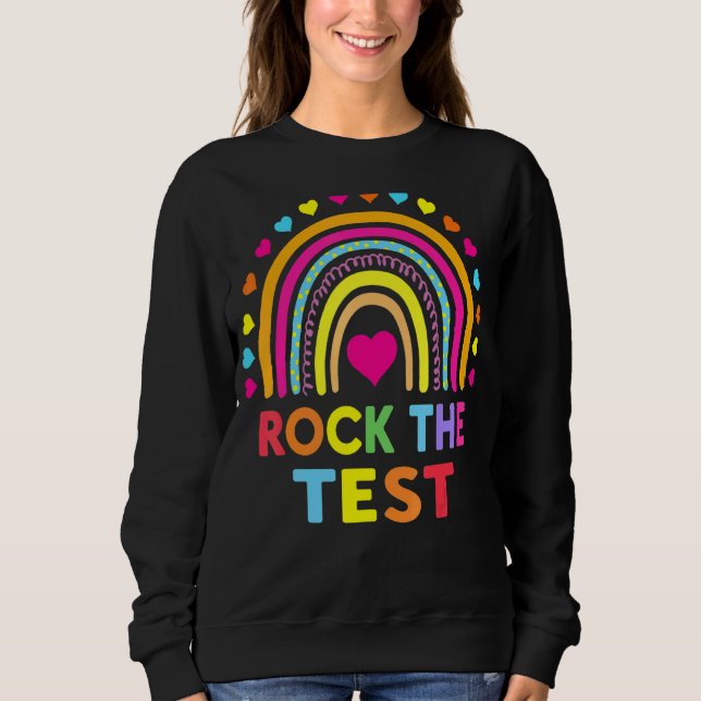 Sweatshirt Jour de test Jour de test Enseignants Jour de test (Devant)
