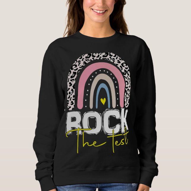 Sweatshirt Jour de test Jour de test Enseignants Jour de test (Devant)