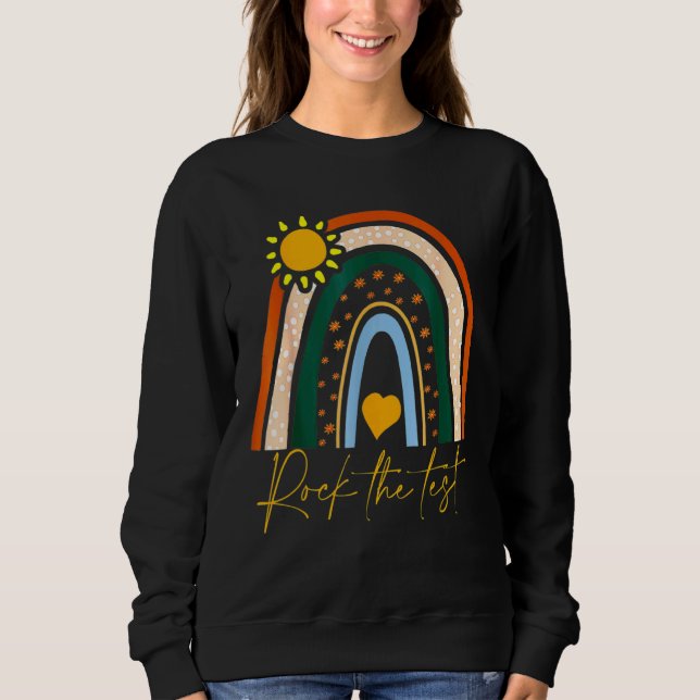 Sweatshirt Jour de test Jour de test Enseignants Jour de test (Devant)