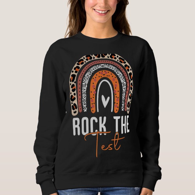 Sweatshirt Jour de test Jour de test Enseignants Jour de test (Devant)