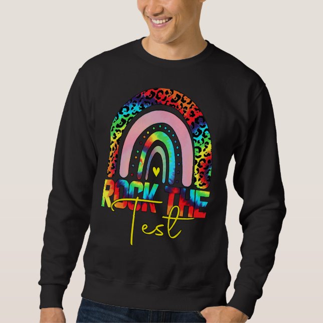 Sweatshirt Jour de test Jour de test Enseignants Jour de test (Devant)