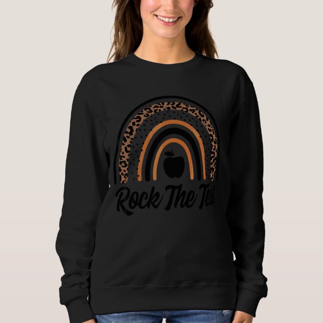 Sweatshirt Jour de test Jour de test Enseignants Jour de test (Devant)