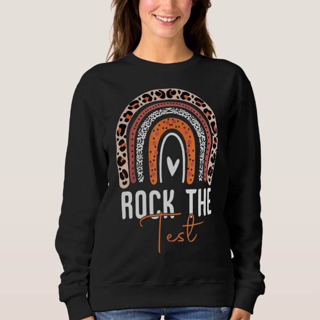 Sweatshirt Jour de test Jour de test Enseignants Jour de test (Devant)