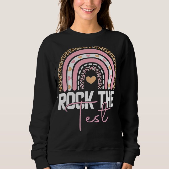 Sweatshirt Jour de test Jour de test Enseignants Jour de test (Devant)