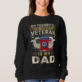 Sweatshirt Jour des anciens combattants Mon 82e ancien combat