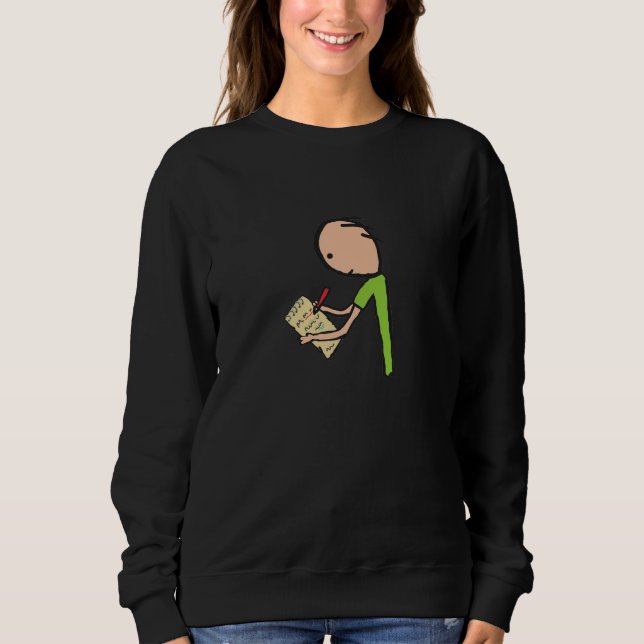 Sweatshirt Journaliste (Devant)