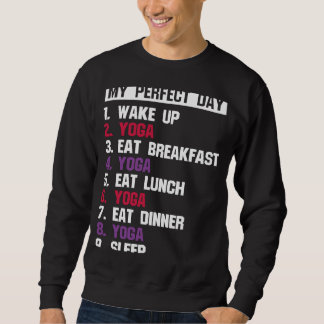 Sweatshirt Journée de yoga méditation zen parfaite Namaste