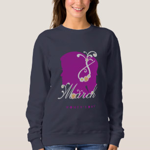 Sweatshirt journée internationale de la femme 8 mars 2025