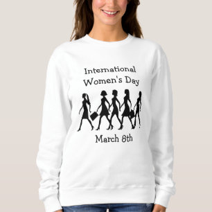 Sweatshirt Journée internationale des femmes 8 mars