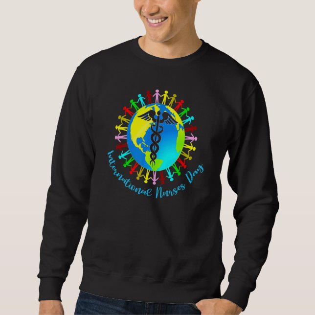 Sweatshirt Journée internationale des infirmières (Devant)