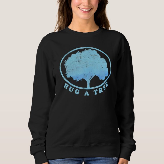 Sweatshirt Journee Nationale du Câlins d'Arbres (Devant)