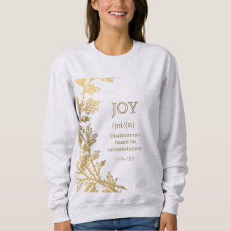 Sweatshirt Joy Definition