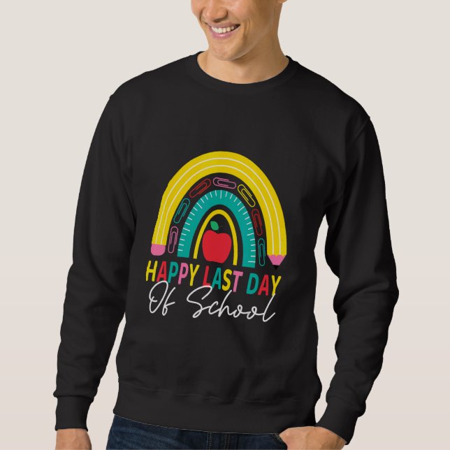 Sweatshirt Joyeuse Dernière Journée De L'École Etudiant Arc-E (Devant)