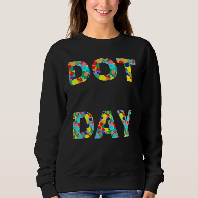 Sweatshirt Joyeuse Journée Internationale du Point Journée In (Devant)